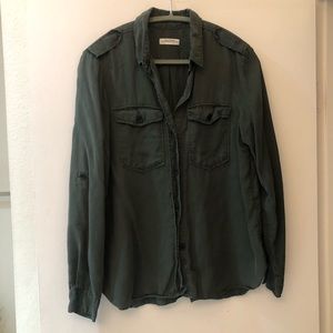 SALE✅Zara Military Button-down